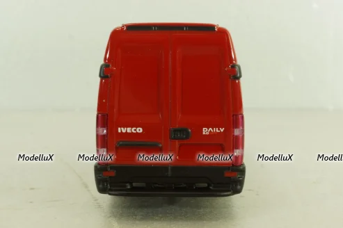 Iveco Daily 35S18 van 2006, red,  ROS 1:43