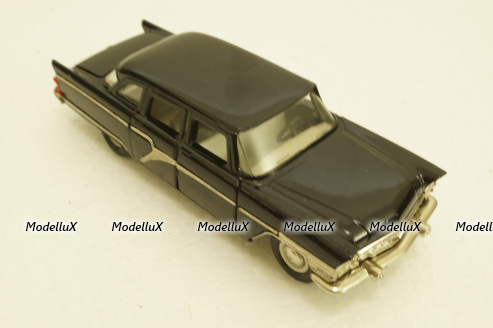 Газ-13 Чайка, А15, черная, Олимпийская,  Тантал/Радон 1:43