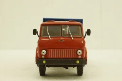 Маз-507 самосвал, 1963г красный/синий, Н986, Наш Автопром 1:43