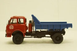 Маз-507 самосвал, 1963г красный/синий, Н986, Наш Автопром 1:43