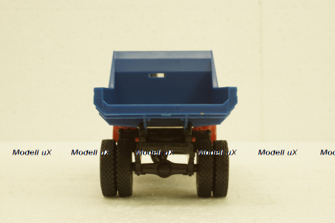 Маз-507 самосвал, 1963г красный/синий, Н986, Наш Автопром 1:43