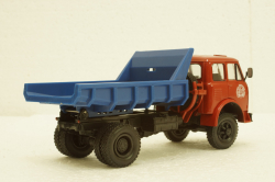 Маз-507 самосвал, 1963г красный/синий, Н986, Наш Автопром 1:43