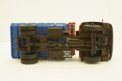 Маз-507 самосвал, 1963г красный/синий, Н986, Наш Автопром 1:43