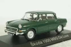 Skoda 1000 MBG De Luxe, blue, KALEIDOSKOP SKODA (DeAgostini) 1:43