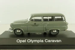Opel Olympia Caravan "Deutsche Bundespost" 1953, grey, Schuco 1:43