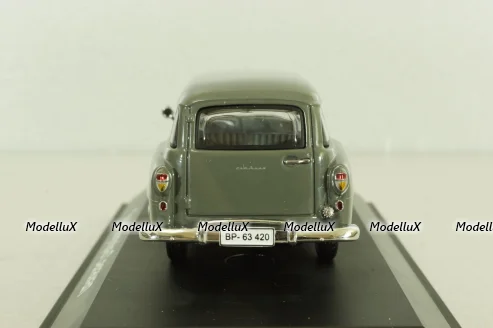 Opel Olympia Caravan "Deutsche Bundespost" 1953, grey, Schuco 1:43