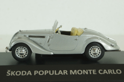 Skoda Popular Monte Carlo, silver, KALEIDOSKOP SKODA (DeAgostini) 1:43