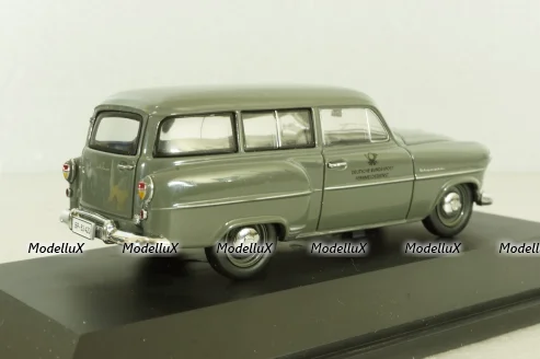 Opel Olympia Caravan "Deutsche Bundespost" 1953, grey, Schuco 1:43