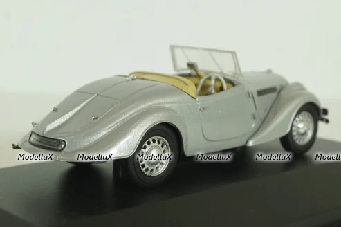 Skoda Popular Monte Carlo, silver, KALEIDOSKOP SKODA (DeAgostini) 1:43