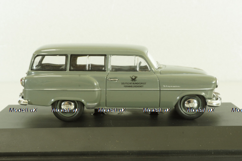 Opel Olympia Caravan "Deutsche Bundespost" 1953, grey, Schuco 1:43