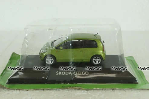 Skoda Citigo, spring green metallic, KALEIDOSKOP SKODA (DeAgostini) 1:43
