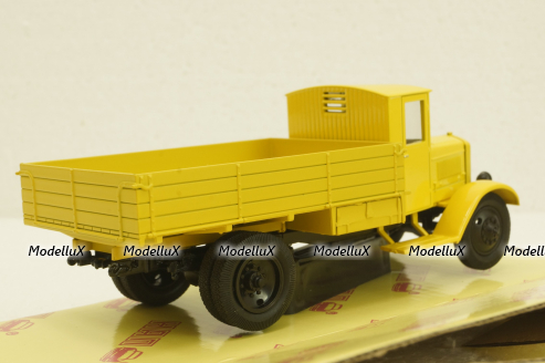 Я-5 грузовой автомоиль 1929,  желтый, Наш Автопром 1:43