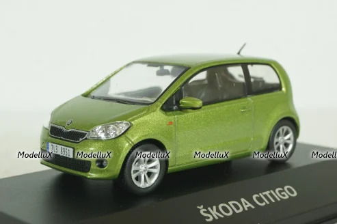 Skoda Citigo, spring green metallic, KALEIDOSKOP SKODA (DeAgostini) 1:43