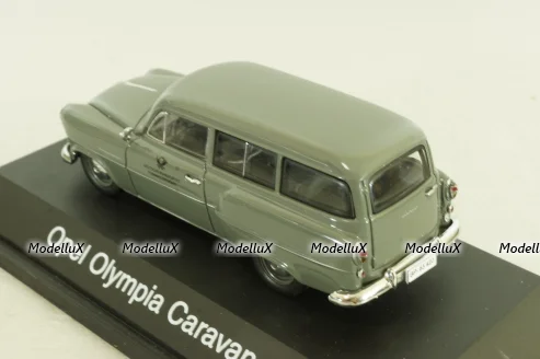 Opel Olympia Caravan "Deutsche Bundespost" 1953, grey, Schuco 1:43