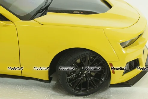 Chevrolet Camaro ZL1 2017, yellow, 71205, Autoart 1:18