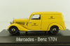 Opel Rekord  (B) Caravan "Deutsche Bundespost" 1965, yellow, Minichamps 1:43