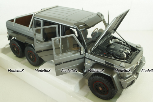 Mercedes  G63 AMG 6x6, designo platinum mango, 76308, AutoArt 1:18