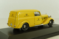 Opel Rekord  (B) Caravan "Deutsche Bundespost" 1965, yellow, Minichamps 1:43