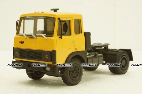 Маз-54322 тягач 1985г, желтый, Н793, Наш Автопром 1:43