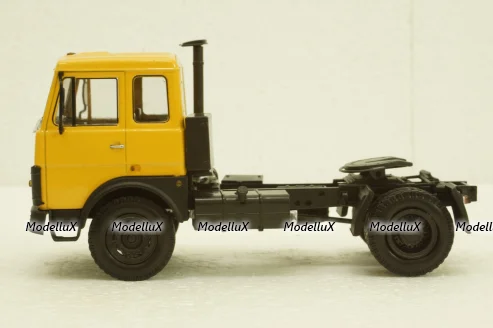 Маз-54322 тягач 1985г, желтый, Н793, Наш Автопром 1:43