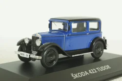 Skoda 422 Tudor, blue/black, KALEIDOSKOP SKODA (DeAgostini) 1:43