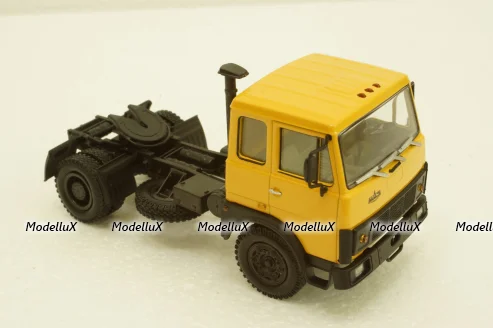 Маз-54322 тягач 1985г, желтый, Н793, Наш Автопром 1:43