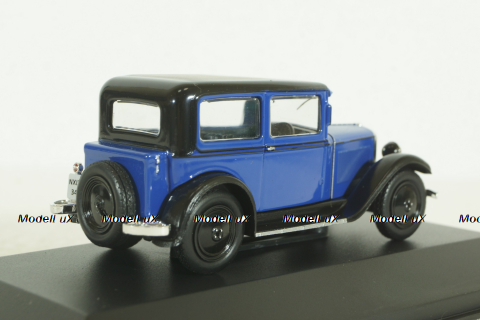 Skoda 422 Tudor, blue/black, KALEIDOSKOP SKODA (DeAgostini) 1:43