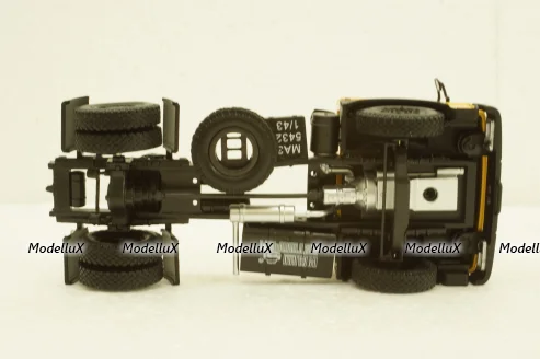Маз-54322 тягач 1985г, желтый, Н793, Наш Автопром 1:43