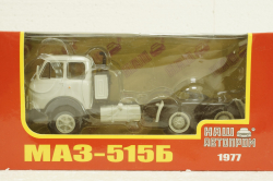 Маз-515Б тягач 1977, серый, Н702, Наш Автопром 1:43