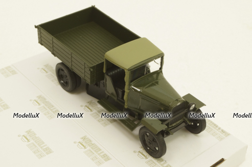 Газ-ММ 1941 зеленый, полуторка Н281, Наш Автопром 1:43