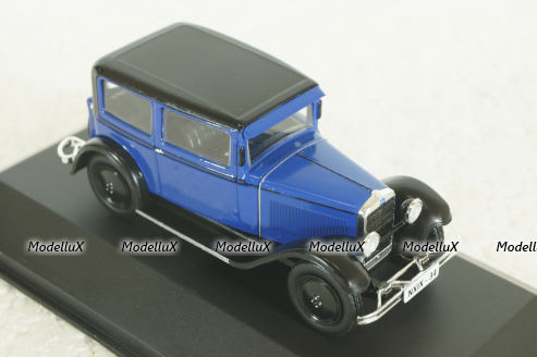 Skoda 422 Tudor, blue/black, KALEIDOSKOP SKODA (DeAgostini) 1:43