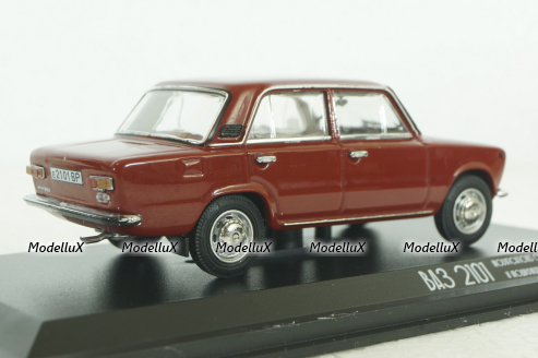 Ваз-21011 Жигули 1974, Lada 1200, красный, EVRM0243-02, EVR03-43, EVRmini 1:43