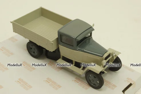Газ-ММ бортовой 1946 серый, Н253 Наш Автопром 1:43