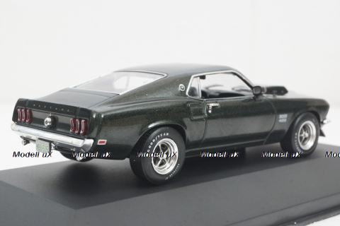 Ford Mustang Boss 429 (1969), dark green, Ford Mustang Collection №7 1:43