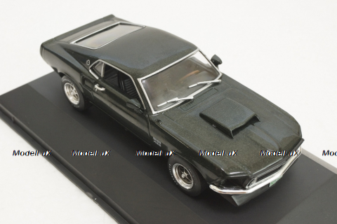 Ford Mustang Boss 429 (1969), dark green, Ford Mustang Collection №7 1:43