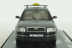 Skoda Superb, Taxi, black, 143ABXbl, Abrex 1:43