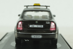 Skoda Superb, Taxi, black, 143ABXbl, Abrex 1:43