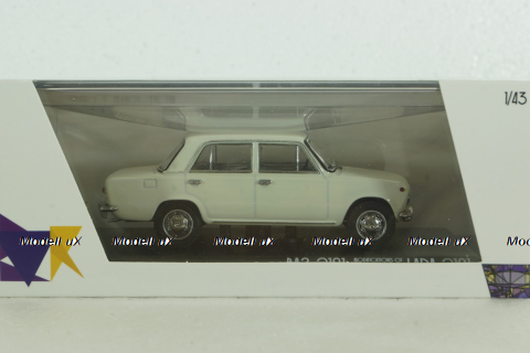 Ваз-2101 Жигули 1970, Lada 1200, белый, EVRМ0143-01, EVR0143-02, EVRmini 1:43