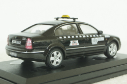 Skoda Superb, Taxi, black, 143ABXbl, Abrex 1:43