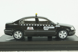 Skoda Superb, Taxi, black, 143ABXbl, Abrex 1:43