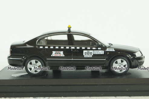 Skoda Superb, Taxi, black, 143ABXbl, Abrex 1:43