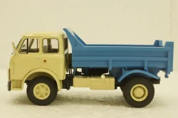 Маз-5549 самосвал, бежевый/синий, Н759, Наш Автопром 1:43