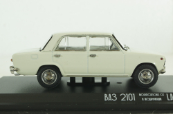 Ваз-2101 Жигули 1970, Lada 1200, белый, EVRМ0143-01, EVR0143-02, EVRmini 1:43 Уценка!