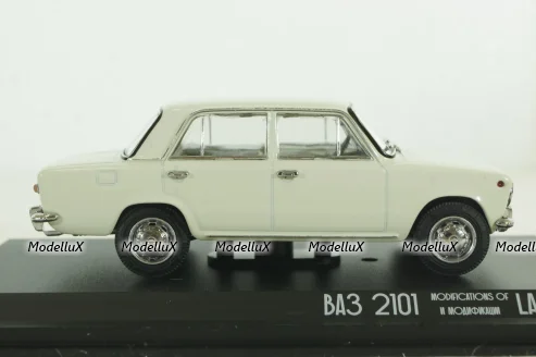 Ваз-2101 Жигули 1970, Lada 1200, белый, EVRМ0143-01, EVR0143-02, EVRmini 1:43 Уценка!