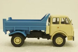 Маз-5549 самосвал, бежевый/синий, Н759, Наш Автопром 1:43