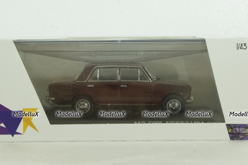 Ваз-2101 Жигули 1970, Lada 1200, бордовый, EVRМ0143-01, EVRmini 1:43