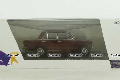 Ваз-2101 Жигули 1970, Lada 1200, бордовый, EVRМ0143-01, EVRmini 1:43
