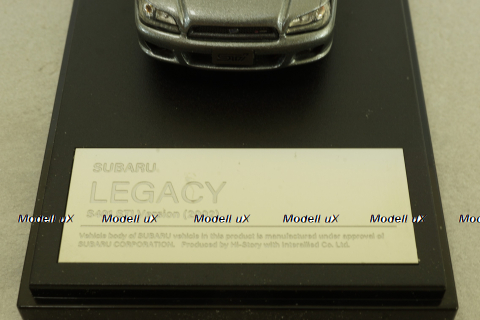 Subaru Legacy STI S401 2002, light grey, HS368 GY, Hi-Story 1:43