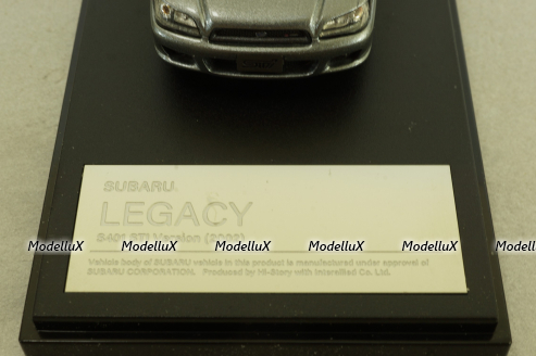 Subaru Legacy STI S401 2002, light grey, HS368 GY, Hi-Story 1:43