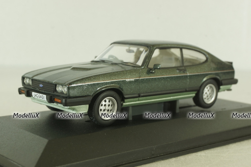 Ford Capri MK3 2.8i Green, VA10812, Vanguards 1:43